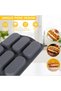 Hot dog bun mold (with oil brush), 6-slot French bread mold - 3