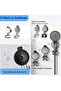 Shower head holders, 2-pack, suction cup type, universal shower head holders. - 4
