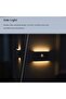 Night light with motion sensor - Wireless stair lighting - Magnetic mounting - Rechargeable - Indoor wall lamp - Cabinet lighting - White - 7