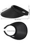 Sun Hats 3-Pack Unisex Adjustable One Size UV Beach Hat Fabric Lining Hiking Fishing Outdoor Golf Tennis Baseball Running Sports - 3