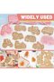 Car Cookie Molds Set for Children - 8 Pieces - 3D Shape Cutters for Cake Decorating - 2