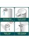 Automatic soap dispenser with infrared sensor, 380ml capacity, 4 adjustable speeds, electric soap dispenser, USB rechargeable - 4