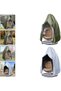 Green hanging chair cover, UV resistant and waterproof. - 2