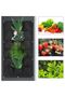 Wall-mounted planter bag. Hanging planter bag. Plant growth bag. Vertical wall-mounted flower pot. Indoor/outdoor flower pot. 9 pockets. for home,... - 3