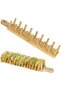 Taco holders, 1 piece bamboo - holds 8 tacos each, multifunctional food stands for tortillas, burritos, charcuterie