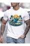 Summer Men's Patterned Short-Sleeve T-Shirts With Letter Prints - 7