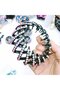 Four-piece set of adult rhinestone bird's nest hair clips, colorful - 4