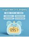 Elephant 3-in-1 Kids Digital Alarm Clock & Dimmable Night Light, USB-C Sleep Trainer with Weekday/Weekend Alarm - 7
