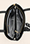 Women's Shoulder Bag with Scarf Detail, Medium Size, Multi-Compartment, Daily Stylish Handbag Elt0408 - 3