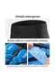 Blue Size L Men's Cycling Shorts with Gel Pads & Non-Slip Leg Straps - 4