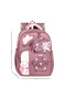 Waddell 2-Piece Kindergarten Set Twill Kindergarten Bag and Lunch Box Solid Color Nursery Bag Thermal Lunch - 3