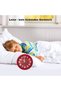 Silent analog alarm clock, suitable for bedrooms, nights, children's rooms, and offices - Red - 3