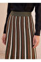 KNIT TRICO PLEAT SKIRT - 2