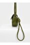 Women's Khaki Color Stylish Design Mini Hand and Shoulder Bag - 4
