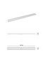 Stainless Steel Linear Shower Floor Drain, Silver, 60 cm, Rectangle Shape with Side Outlet, Adjustable Leveling Foot, Hair Strainer - 3