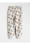 Crew Neck Printed Boys' Pyjama Set - 5