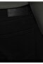 Relaxed Straight Fit Men's Mid Indigo Denim Jean Pants - 6