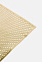 Rectangular Place Mate, Gold - 3