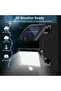 Outdoor solar light with motion sensor, 98 LED beads, 5-meter cable, 1 pack. - 3