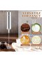 Electric Milk Frother - Mini Mixer - Drink Maker - USB Rechargeable - Stainless Steel - Silver - 3