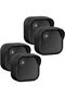 Silicone protective case for Blink Outdoor 4 (4th generation) - weatherproof case with hood (black)