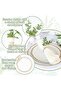 Eucalyptus napkin rings - Rustic table decor - 15 pieces - Green - 5