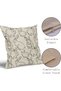Black Easter Pillowcase 18x18 inch 2-Piece Set Cute Bunny Easter Theme Print Decor Outdoor Pillow Spring Decoration Holiday Cushion Cover Country - 4