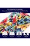 Women's headscarves 4-pack wide retro headscarves, knotted cute headband accessories - 3