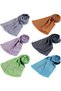 Pack of 6 cooling towels, 80x30cm, icy cool sports towels, quick-drying microfiber sports and fitness towels, suitable for yoga, running, golf.