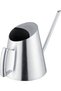 1500ml Stainless Steel Watering Can with long nozzle, metal flower sprayer for indoor and outdoor potted plants.