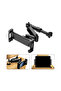 360° rotating car headrest holder, adjustable car backrest holder, tablet headrest holder B - 3