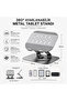 360 °   Rotatable Metal Tablet Stand Adjustable Phone Tablet Holder Foldable Cooled 5.1-12.9 Inch - 3