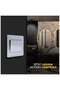 1 Gang 2 Way Modern Light Switch Wall Panel, Single Button Design, Brushed Silver Aluminium Finish - 6