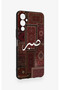 Tecno Pova Neo 4 Compatible Patience Ethnic Carpet Pattern Patterned Silicone Case - 3