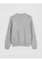 Peak New Season Gray Crew Neck Women's Knitwear Sweater - 5