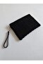 Lace Model Clutch Bag, Portfolio Bag, Handbag Black - 3
