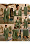 Comfortable Fit Cotton Linen Double Bottom Top Kimono Set - 2