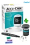 Wireless Connectivity Blood Glucose Meter Bundle with Lancet Pen + 50 Test Strips Box Aqua Check Instant Test Kit