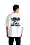 Men's Oversize Printed T-Shirt Humorous Profession Text Relaxed Fit Casual Wear Comfortable Modern Stylish