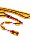 Powdered Amber Capsule Cut Prayer Beads – Premium Daily Use – Gift Prayer Beads - 2