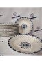 Porcelain Jade 12 Pieces 17 cm (Small) Deep Plate - 2