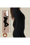 Women's Thermal Underwear Set Long Sleeve Top and Pants for Winter Daily Wear Soft Skin Friendly High Elasticity Lace Trim Design - 3