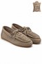 Alessa Loafer Women's Mink Genuine Suede Leather Non-Slip Thermal Sole Loafer Shoes