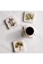 Olive Tree Patterned Travertine Single Coaster - 4