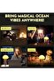 Floating Jellyfish Light Lamp - Voice Control RGB Gradient Moving Tentacles Flying Jelly Fish - 4