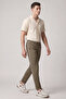 Textured Slim Fit Pants with Drawstring Waist - 2