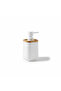 White Plastic Liquid Soap Dispenser – 400 ml - 4