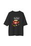 Men's Oversize T-Shirt 100% Cotton Marine Life Cartoon Print Round Neck Short Sleeve Relaxed Fit - 2