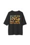 Women's Oversize T-Shirt Animal Rescue Themed Printed Relaxed Fit Casual Wear Comfortable Modern Stylish - 2