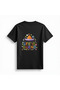 Women's Retro Celebration Printed Short Sleeve T-Shirt Colorful Lettering Pattern Relaxed Fit Casual Wear Modern - 2